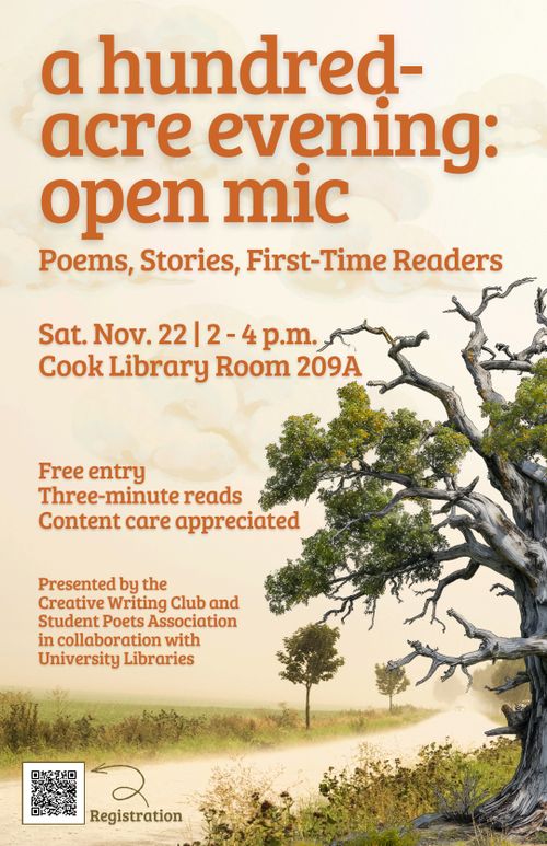 A Hundred-Acre Evening: Open Mic