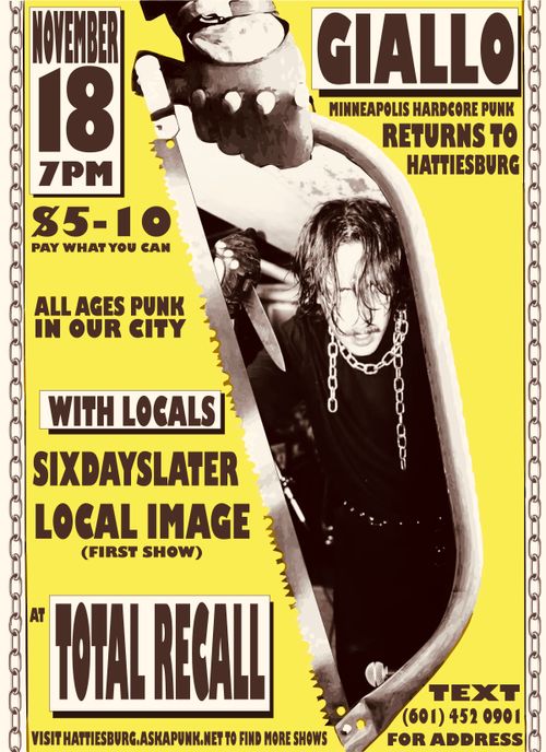 GIALLO(Minneapolis), SIXDAYSLATER, LOCAL IMAGE