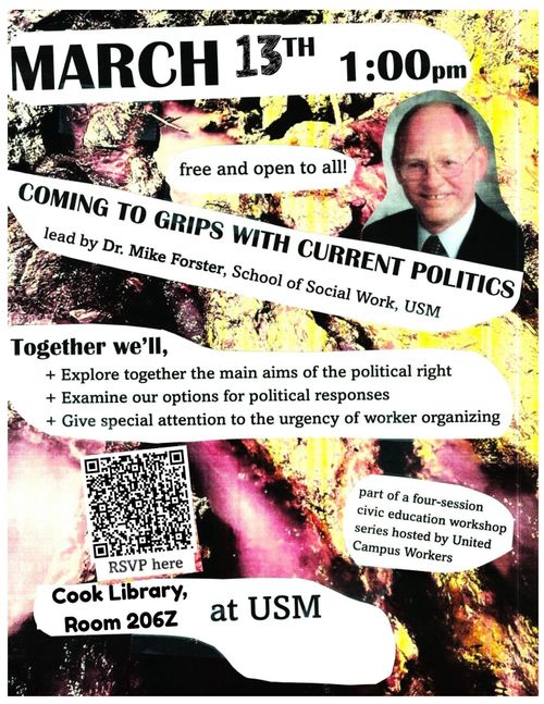 UCW Workshop: Coming to Grips with Current Politics