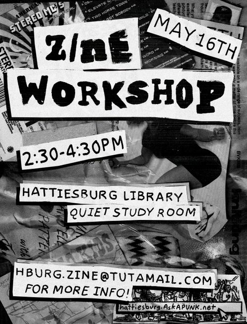 Zine Workshop - Day 2