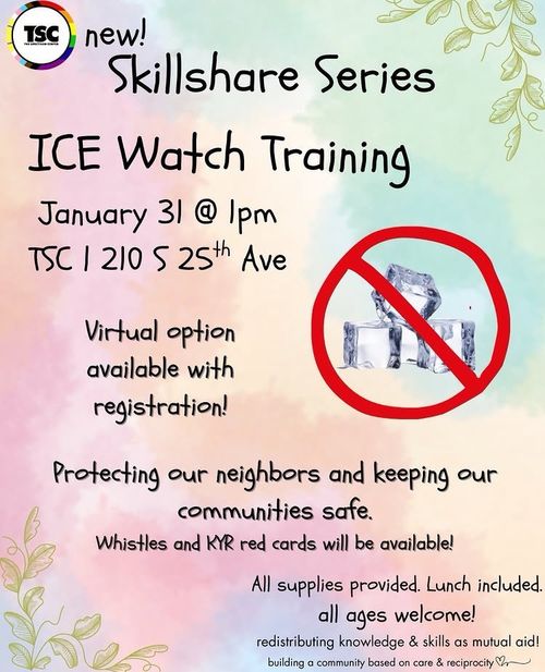 ICE Watch Training