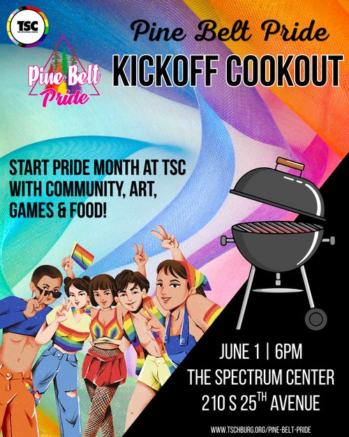 Pine Belt Pride Kickoff Cookout