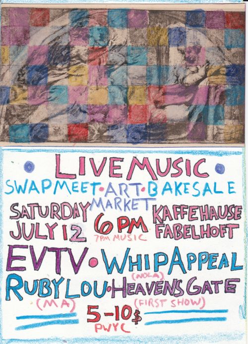 Ruby Lou (MA), Whip Appeal (NOLA), EVTV, Heavens Gate