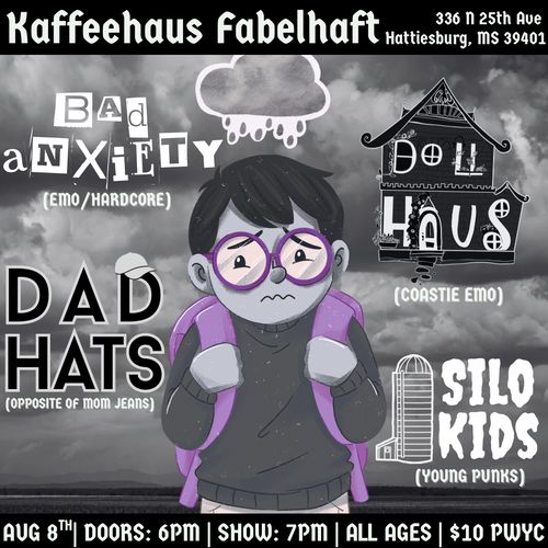 DOLLHAUS//BAD ANXIETY//DAD HATS//SILO KIDS
