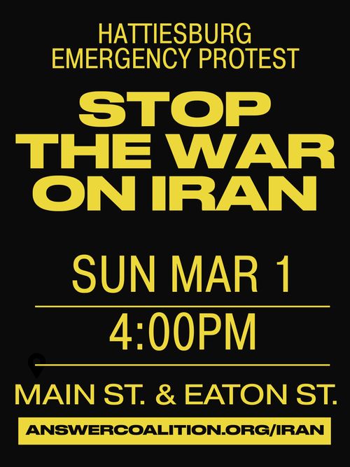 STOP THE WAR ON IRAN