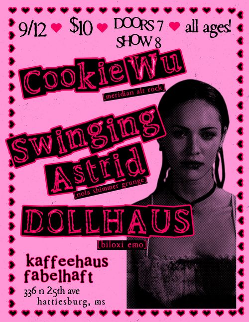 Cookie Wu + Swinging Astrid + DOLLHAUS