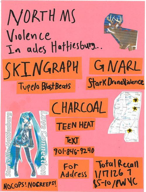 SKIN GRAPH (Tupelo), GNARL (Starkville), CHARCOAL