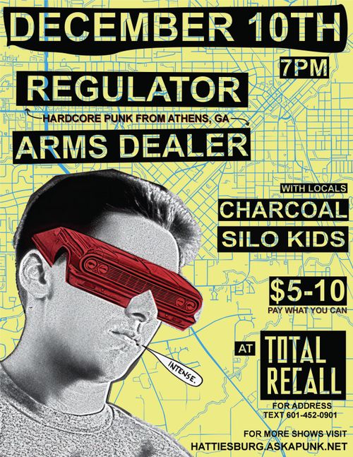 Regulator and Arms Dealer(Athens), Charcoal, Silo Kids