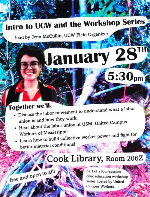 Intro to UCW and the Workshop Series