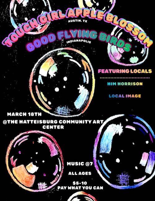 TOUCH GIRL APPLE BLOSSOM, GOOD FLYING BIRDS, HIM HORRISON, LOCAL IMAGE