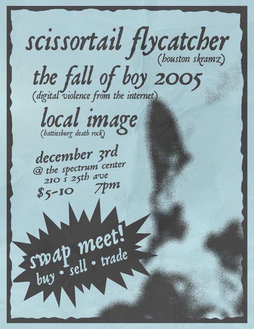 SCISSORTAIL FLYCATCHER (Houston, TX), THE FALL OF BOY 2005, LOCAL IMAGE